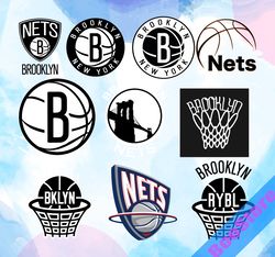 Brooklyn Nets svg, Basketball Team svg, Basketball svg, NBA svg, NBA logo, NBA Teams Svg, Png, Dxf