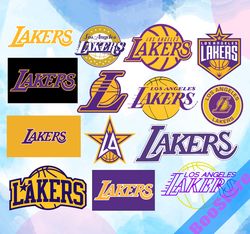 Los Angeles Laykers svg, Basketball Team svg, Basketball svg, NBA svg, NBA logo, NBA Teams Svg, Png, Dxf