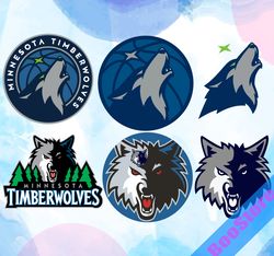Minnesota Timberwolves SVG, Svg File , Basketball Team svg, Basketball svg, NBA svg, NBA logo, NBA Teams Svg, Png, Dxf