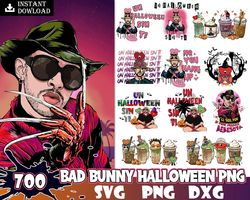700 Bad Bunny svg , Halloween Shirt svg, Halloween svg bundle, Un Verano sin Ti Halloween SVG PNG, Benito SVG