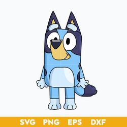 Bluey Dog SVG, Bluey SVG, Cartoon SVG PNG DXF EPS File.