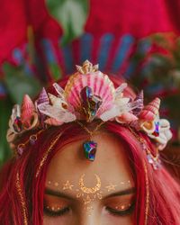 Love at the First Sight Mermaid Crown - Bohemian festival tiara, hippie headband, hair accessory