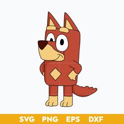 Rusty Bluey SVG, Bluey SVG, Cartoon SVG PNG DXF EPS File.