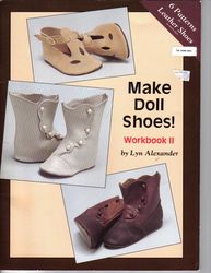 PDF copy Vintage Sewing Patterns Book Make Doll Shoes \ Workbook 2
