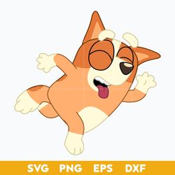 Bingo SVG, Bluey SVG, Cartoon SVG PNG DXF EPS Digital File.