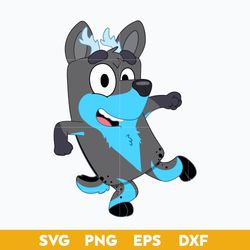 Bluey Sublimation SVG, Bluey SVG, Cartoon SVG PNG DXF EPS Digital File.