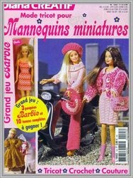 Digital - Vintage Barbie Knit | Crochet | Sewing Pattern -  Tricot | Crochet | Couture Patterns for Dolls - PDF