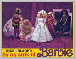 digital - vintage barbie knit | sewing pattern -  indie blade - sy og strik til barbie 1992 - pdf