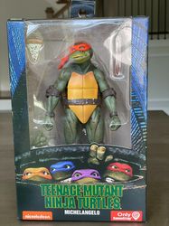Michelangelo Teenage Mutant Ninja Turtles Action Figure TMNT Toy Gift Christmas
