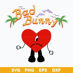 Bad Bunny SVG, Un Verano Sin Ti SVG, PNG DXF EPS Digital File