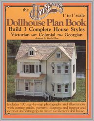 Digital - Making Dollhouse 1" to 1' scale - Dollhouse Plan Book - 3 Styles - PDF