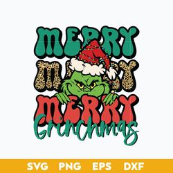 Merry Grinchmas SVG, The Grinch SVG, Christmas SVG PNG DXF EPS Digital File