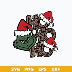 Ho Ho Ho  Grinchmas SVG, Grinch Christmas SVG, Christmas SVG