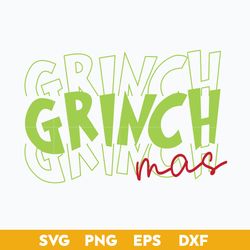 Grinchtmas SVG, The Grinch Christmas SVG, Merry Christmas SVG