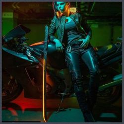 Thermal Katana - Cyberpunk 2077 - inspired - cosplay weapon - light saber - LED - made to order
