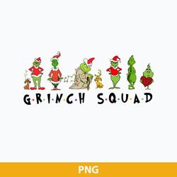 Squad Grinch PNG, Grinch Character Christmas PNG,  Christmas PNG Digital File