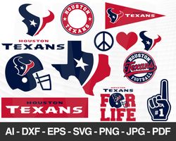 Houston Texans SVG, Houston Texans files, texans logo, football, silhouette cameo, cricut, cut files, digital clipart