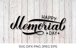 Happy Memorial Day SVG