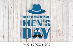 International Mens Day lettering