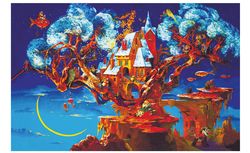 Tree of Dreams 193 pcs - Wooden Jigsaw Puzzle for Adults Davici Gift Game ECO
