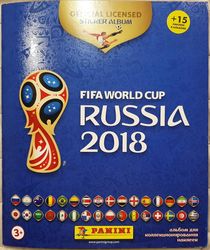 Panini 2018 FIFA Russia World Cup Stickers Collection Full Album Russian edition