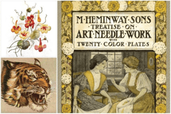 Digital | Vintage Embroidery | Vintage 1910 A Treatise on Embroidery with Twenty Color | ENGLISH PDF TEMPLATE