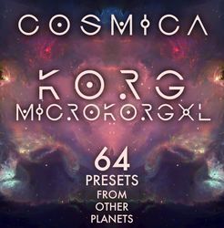 Korg MicroKorg XL/XL plus "Cosmica" 64 ambient presets