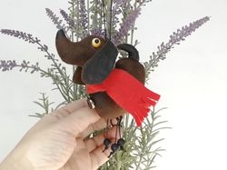 Dachshund ornament, gifts for dachshund lovers, weiner dog gifts