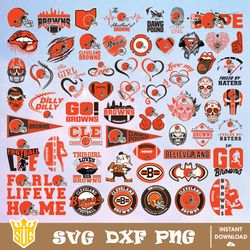 Cleveland Browns Svg, National Football League Svg, NFL Svg, NFL Team Svg, American Football Svg, Sport Svg Files