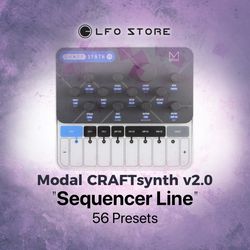 Modal Craft Synth v2.0 "Sequencer Line"  Soundbank  56 Presets