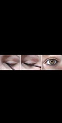 Natural Black Arabian kohl Eyelinr Powder With Brass pot - Lead Free Powder Eyeliner - Sensitive Eyes Liner