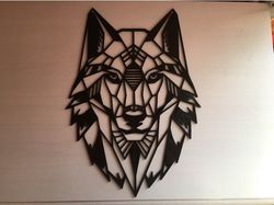 Digital Template Cnc Router Files Cnc Pano Wolf Files for Wood Laser Cut Pattern