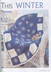 PDF Vintage Afghan Favorites Knitted and Crochet Pattern - Digital Instant Download -  Country Afghan 05