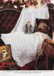 PDF Vintage Afghan Favorites Knitted and Crochet Pattern - Digital Instant Download -  Country Afghan 1996