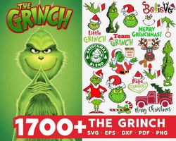 1700 The Grinch Svg Bundle, Christmas Svg, Merry Christmas Svg,