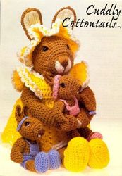 Toys Crochet - Easter Bunny - Crochet Pattern PDF Vintage - Digital Instant Download