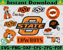 Bundle 12 Files Oklahoma State Football Team svg, Oklahoma State svg, N C A A Teams svg, N C A A Svg, Png, Dxf, Eps