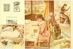Digital | Vintage Embroidery | Vintage 1800s A Ladys Book on Art Embroidery in Silk | ENGLISH PDF TEMPLATE