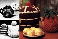 Digital | Vintage Knit | Crochet Pattern Tea Cosy | Vintage 1960s | ENGLISH PDF TEMPLATE