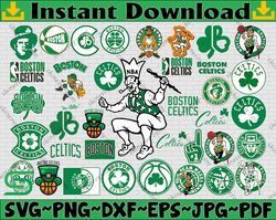 Bundle 37 Files Boston Celtics Basketball Team Svg, Boston Celtics SVG, NBA Teams Svg, NBA Svg, Png, Dxf, Eps