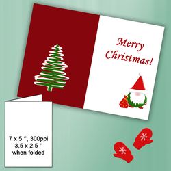 Digital Christmas holiday card
