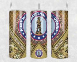 Army National Guard Tumbler Wrap, 20oz Tumbler Wrap, Army National Guard Png, USA Army Tumbler, USA Army Fan Gift Png