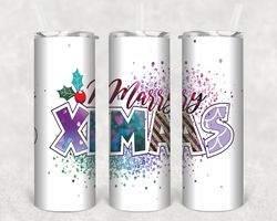 christmas tumbler sublimation design STRAIGHT&TAPERED 20 oz - 4