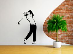 Golf Game Sticker Wall Sticker Vinyl Decal Mural Art Decor