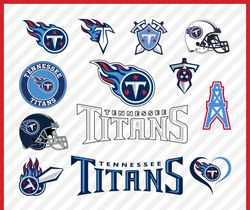 Tennessee Titans Svg Cut Files, Titans Svg Logo, Titans Png Logo, Clipart Bundle, Svg File for Cricut, Nfl Logo Svg