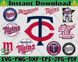 Bundle 11 Files Minnesota Twins Baseball Team Svg, Minnesota Twins  svg, MLB Team  svg, MLB Svg, Png, Dxf, Eps, Jpg