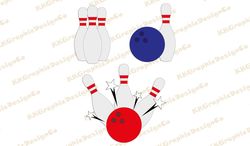 Bowling svg Bowling clipart Bowling png Bowling vector Bowling eps Bowling dxf Bowling digital Bowling download