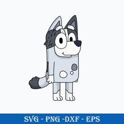 Aunt Trixie SVG, Bluey SVG, Cartoon SVG PNG DXF EPS Digital File.