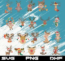 christmas BUNDLE svg, Deer Merry Christmas Png, Christmas Png, Bundle Png, Sublimation Designs, Digital Download