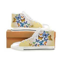 butterflies sneakers shoes